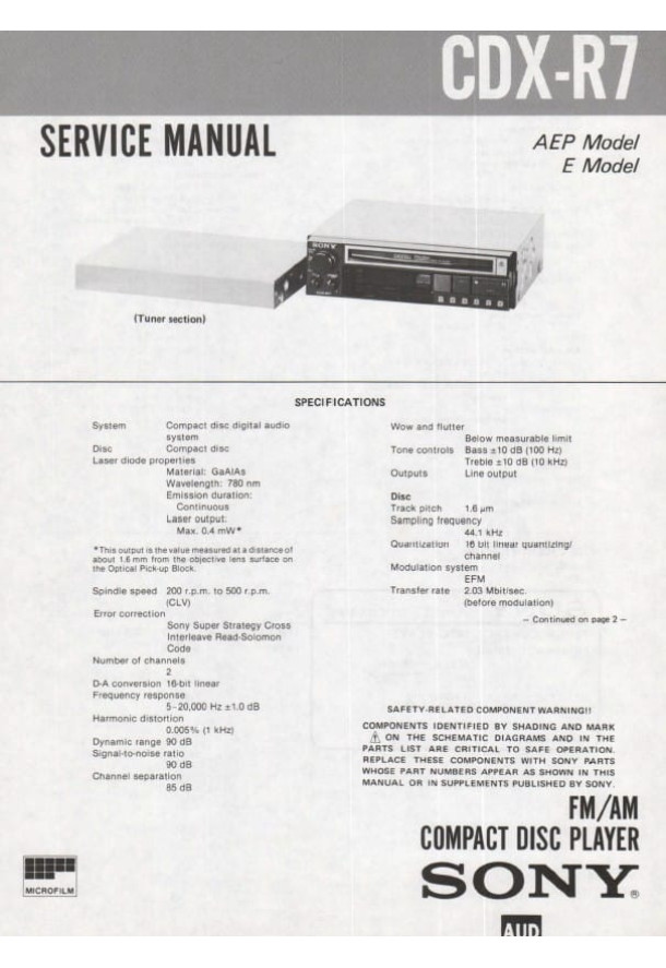 CDX-R7